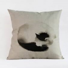Sleeping Cat Cushion